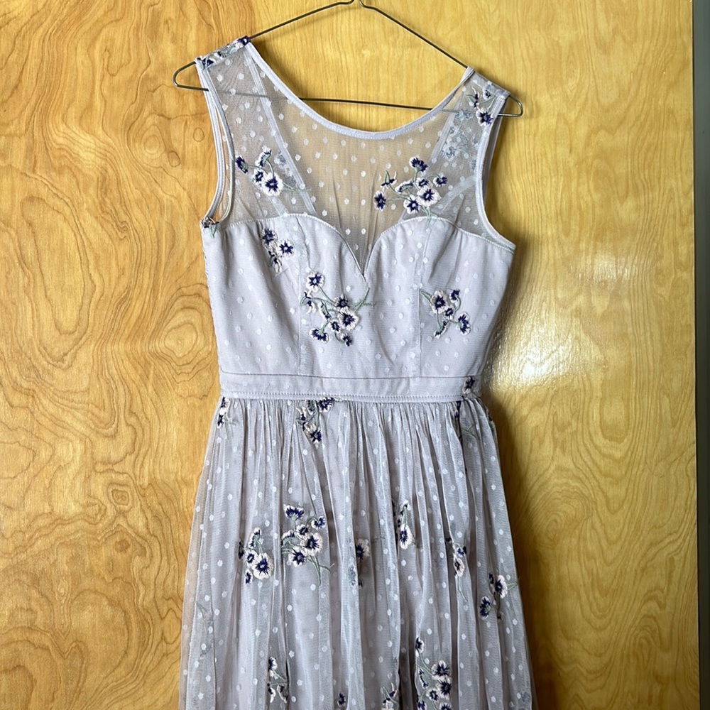 Sweetheart Floral Dress